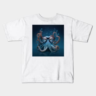 Cool Octopus Kids T-Shirt